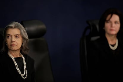 Cármen Lúcia, presidente do STF e Raquel Dodge, procuradora-geral da República