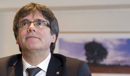 Carles Puigdemont en Bruselas.