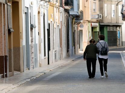 Imagen de la localidad valenicana de Guadassuar donde las salidas de las residencias de ancianos por navidad deberán durar siete días.