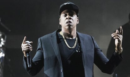 Jay-Z, durante una actuación el pasado noviembre.