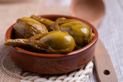 Tapa de berenjenas de Almagro. 