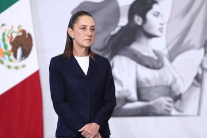 Claudia Sheinbaum, en Ciudad de México, el 15 de diciembre de 2025.