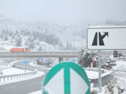 Neu a la Conca de Barberà, imatge d'arxiu.