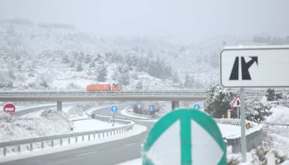 Neu a la Conca de Barberà, imatge d'arxiu.