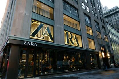 Una tienda de Zara en la Quinta Avenida de Nueva York.