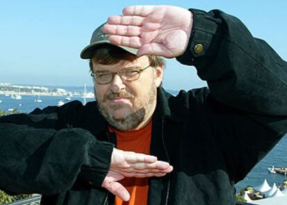 Michael Moore, en Cannes.