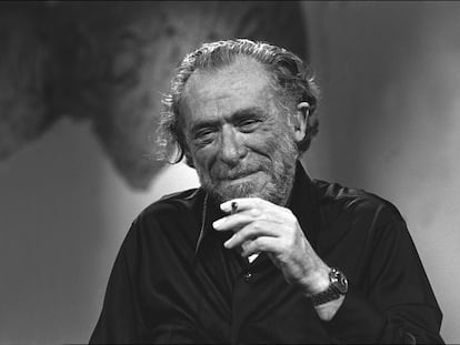 Charles Bukowski, en un programa de televisión francés de 1978.