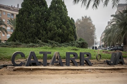 Una de las entradas de Catarroja, el pasado 25 de noviembre.