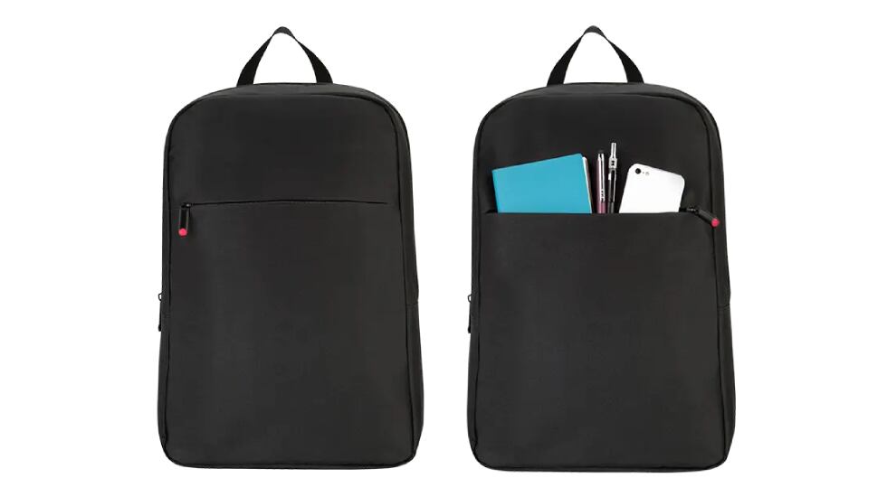 Mochila básica para portátiles de hasta 15,6 pulgadas.