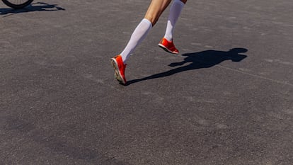 Correr medias compresivas