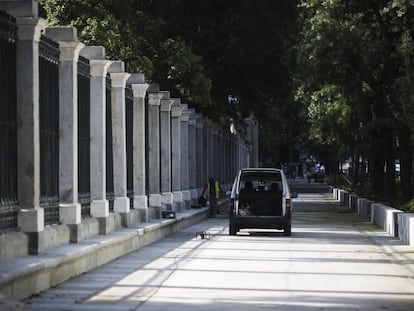 Reparaciones de la valla del Jard&iacute;n Bot&aacute;nico de Madrid.