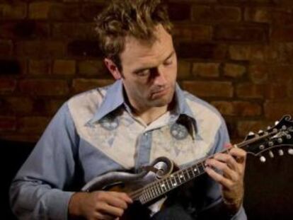 El mandolinista estadounidense Chris Thile.