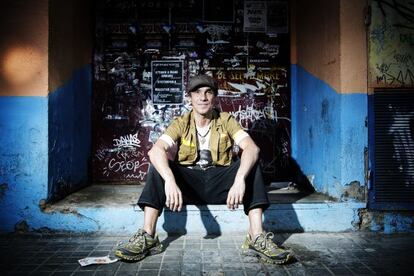 Manu Chao, esta semana en Barcelona. 