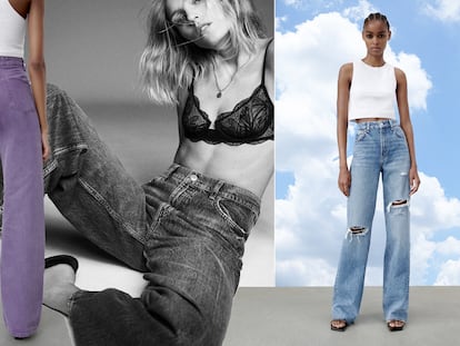 Los jeans virales de Zara están disponibles en varios acabados y colores y han sido prenda estrella durante varias temporadas.