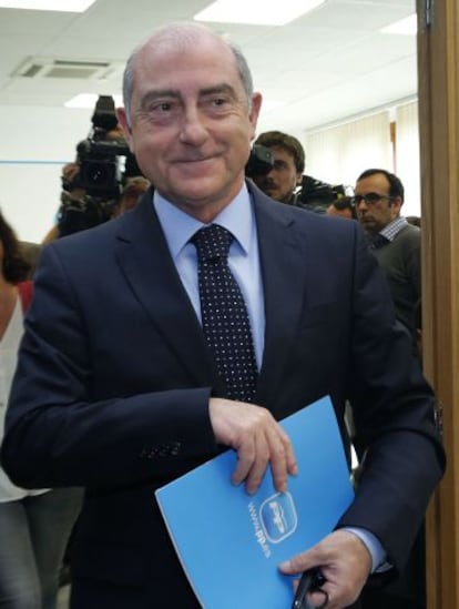 Alfonso Novo, responsable del PP en el Ayuntamiento de Valencia.