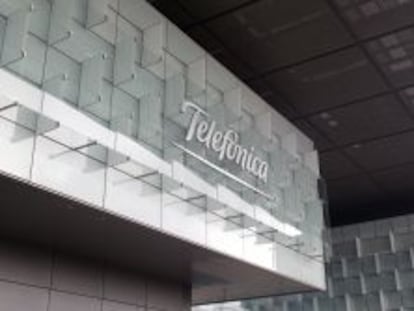 Sede de Telef&oacute;nica en Las Tablas.