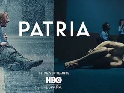 Cartel promocional de la serie 'Patria', de HBO.