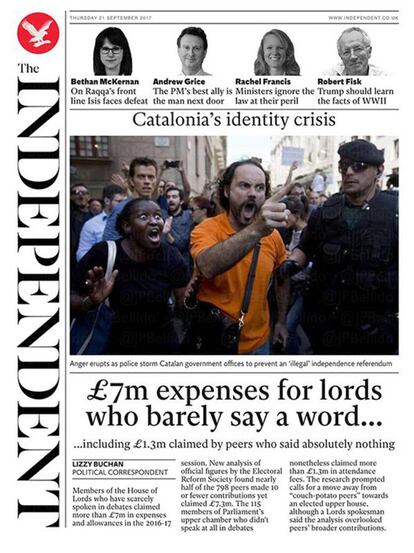The Independent (Regne Unit) - "La crisi d'identitat catalana"