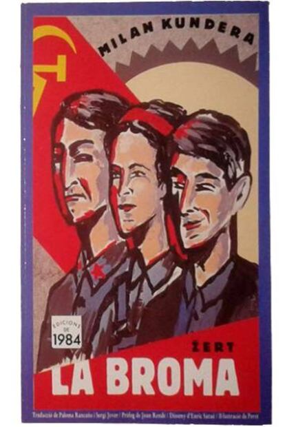 Portada de 'La broma', de Milan Kundera, en Edicions de 1984.