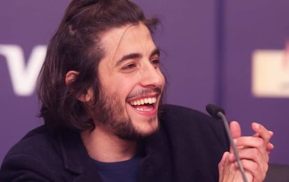 Sobral, tras ganar Eurovisión.