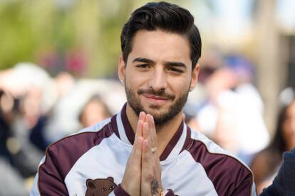 Maluma, en marzo de 2017 en los Universal Studios de Hollywood (California).