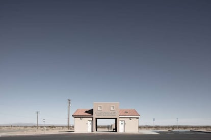 Estación de autobús de California City. |