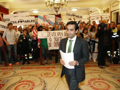 El alcalde de Ferrol tras las sispensión del pleno