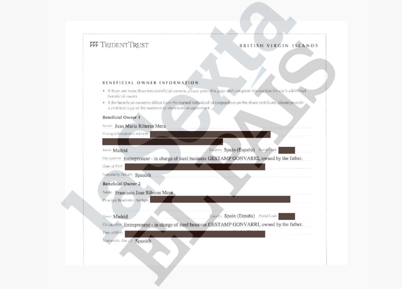 Formulario de Fontenoy.