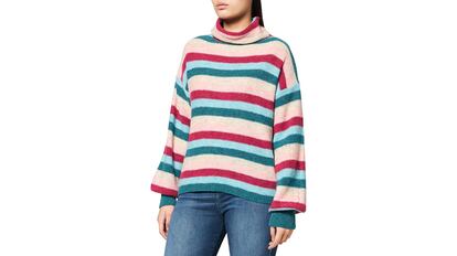 Jersey de rayas para mujer United Colors of Benetton, dos colores