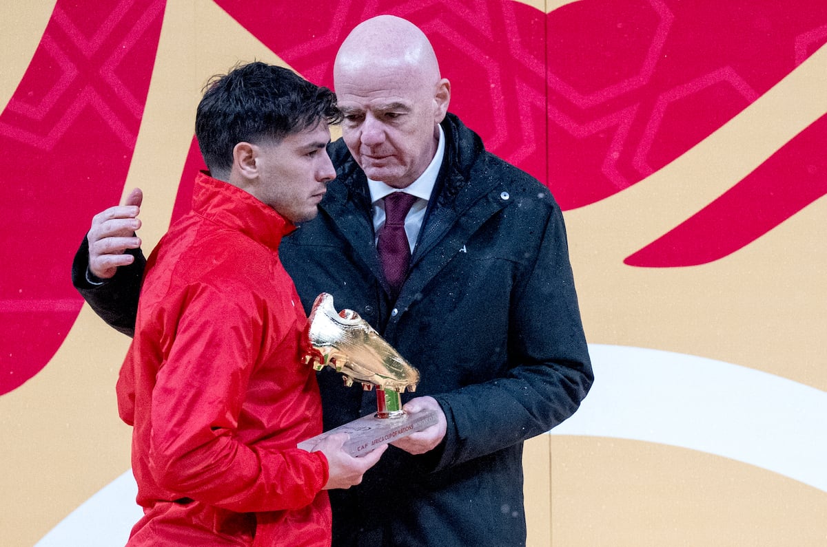 La pesadilla de Brahim Díaz, de ídolo de Marruecos a símbolo de la derrota en la Copa de África