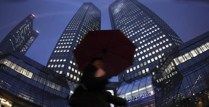 Sede de Deutsche Bank en Fráncfort (Alemania).