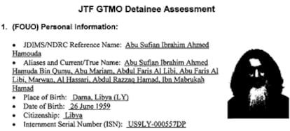 Fue detenido tres meses después de los ataques del 11-S y, tras pasar por Guantánamo, ahora entrena soldados rebeldes a Gadafi.