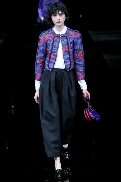 Emporio Armani desfile otono invierno 2015