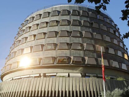 Sede del Tribunal Constitucional, en Madrid.