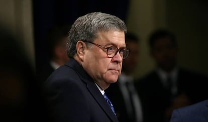 El fiscal general de EE UU, William Barr.