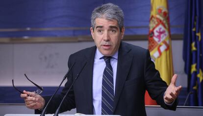 El portavoz de Convergència en el Congreso de los Diputados, Francesc Homs.