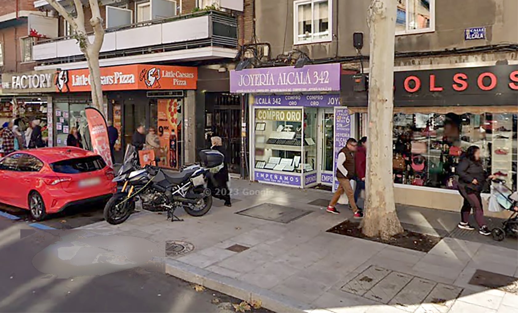 Sexto atraco en un mes a joyerías en Madrid: robados numeros