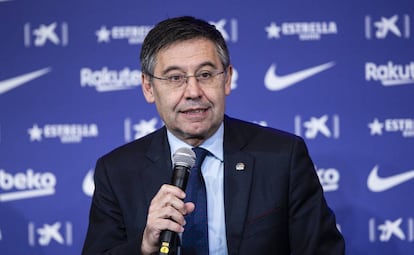 Josep Maria Bartomeu, presidente del Barcelona. 