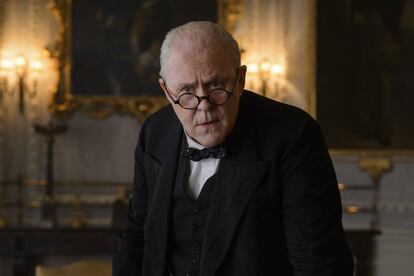 John Lithgow como Winston Churchill en 'The Crown'.