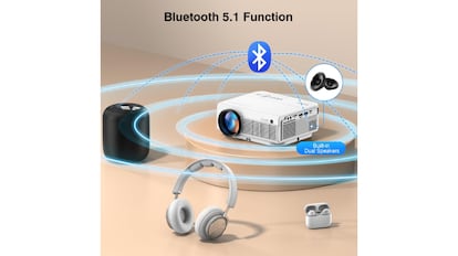 Este es el mejor proyector portátil que puedes comprar en Amazon