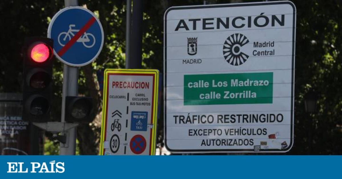 El Ayuntamiento anula más de 6.000 multas de Madrid Central por un ...
