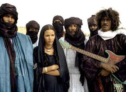 Los componentes de Tinariwen.