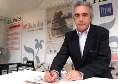Millás, en la última edición de la Feria del Libro, en junio de este año en Madrid.