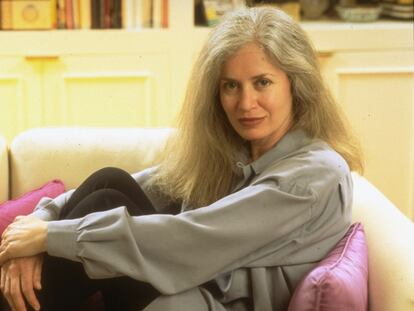 La escritora estadounidense Amy Hempel, en 1997, el año en que publicó su libro 'Tumble Home'.