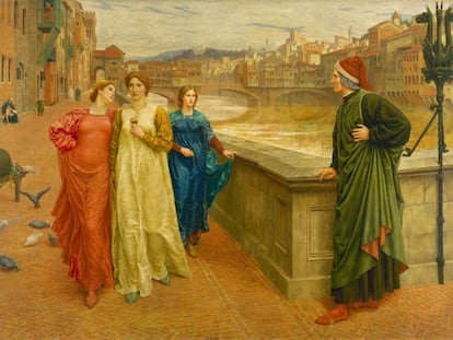 Dante i Beatriz, pintura del 1884 de Henry Holiday conservada a la Walker Art Gallery, aLiverpool.
