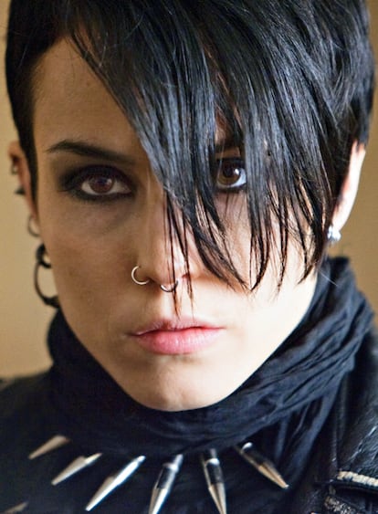 La joven actriz sueca, Noomi Rapace, interpreta en "Los hombres que no amaban a las mujeres", a Lisbeth Salander, la heroína de la serie Millenium del periodista y novelista Stieg Larsson.