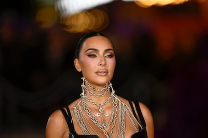 Kim Kardashian, en el estreno de su serie 'All's Fair' en Londres, el 22 de octubre de 2025.