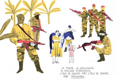 Ilustración del libro Viñetas de Vida