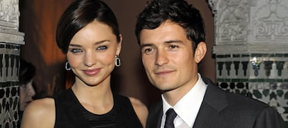 Miranda Kerr y Orlando Bloom, en una imagen de noviembre de 2009