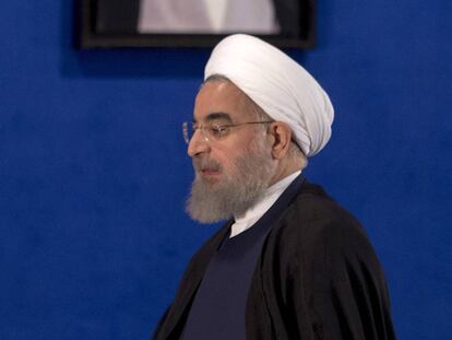 El presidente iran&iacute; Hassan Rouhan&iacute;